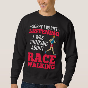 Race Walking Training Race Walker Sport Race Walk Sweatshirt