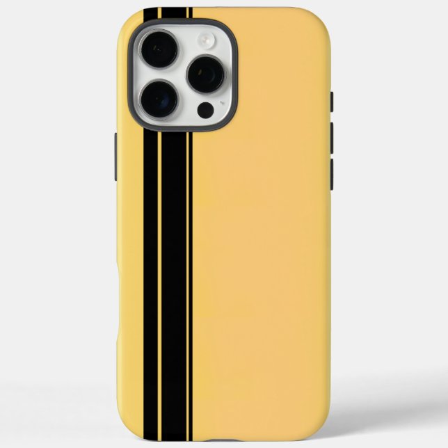 Racer Black on Gold iPhone 7/7, Tough Case-Mate iPhone Case (Back)