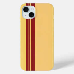 Racer Red on Gold iPhone 6/6s, Tough iPhone 15 Mini Case