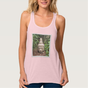 Racerback buddah image yoga top