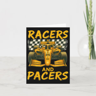 Racers And Pacers Card