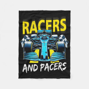 Racers And Pacers Race Car The Art Of Racing Power Fleece Blanket