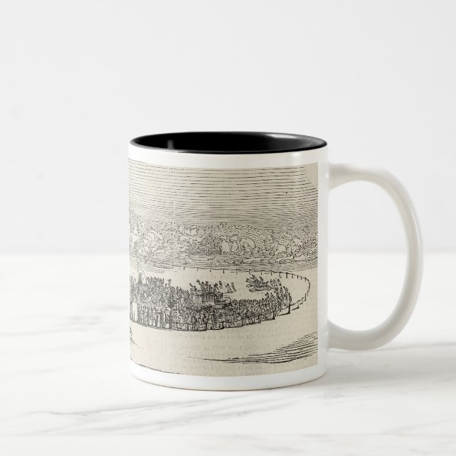 Races at Wheat Croft: Col. Thompson's 'Hamlet' Two-Tone Coffee Mug (Right)