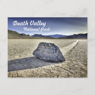 Racetrack Playa in Death Valley Postcard