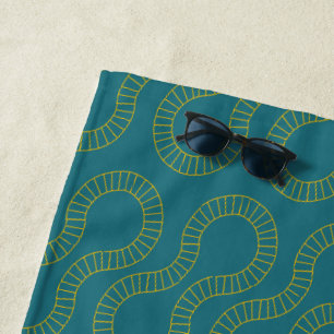 Racetracks  beach towel