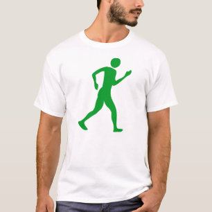 Racewalking - Grass Green T-Shirt