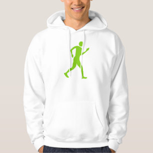 Racewalking - Martian Green Hoodie
