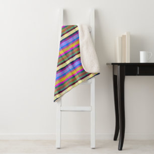 Racey Plaid RWT Sherpa Blanket
