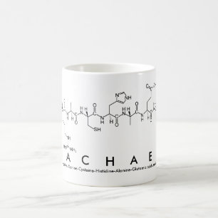 Rachael peptide name mug