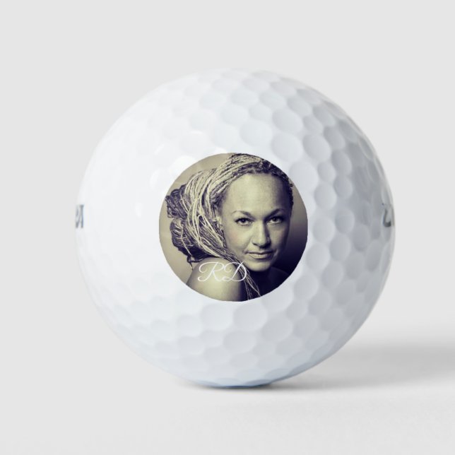 Rachel Dolezal Golf Ball Set of 3 (Front)