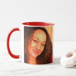 Rachel Dolezal Mug with red handle
