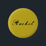 Rachel from Orphan Black calligraphy antique 3 Cm Round Badge<br><div class="desc">Rachel is a character from the TV show Orphan Black, antique calligraphy, distressed</div>