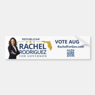 Rachel Rodriguez for Florida Governor Bumper Stick Sticker