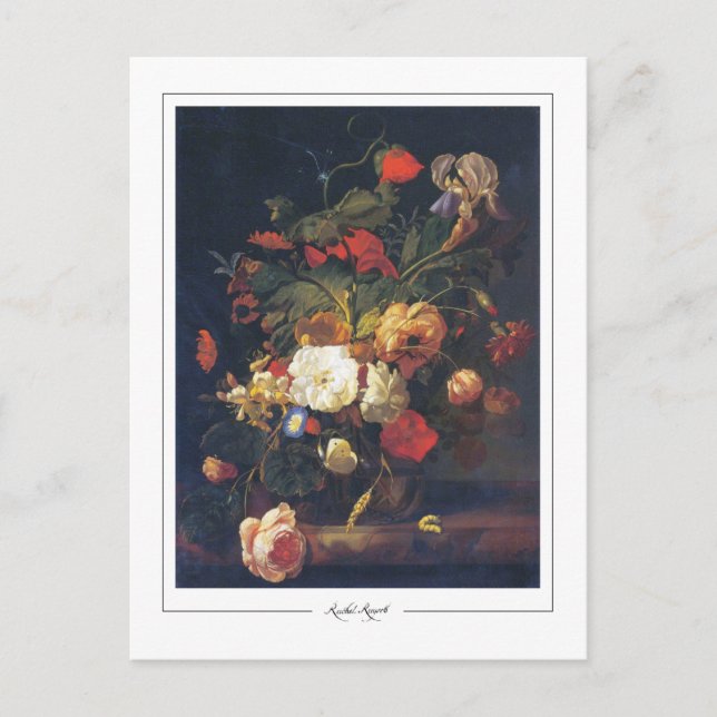 Rachel Ruysch #3 - Fine Art Postcard (Front)