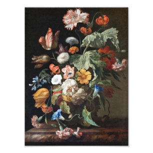 Rachel Ruysch - Still-Life With Flowers Photo Print