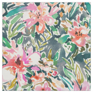 RACHEL’S PARADISE Lush Floral Fabric