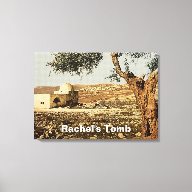 Rachel's Tomb Canvas Print (Front)