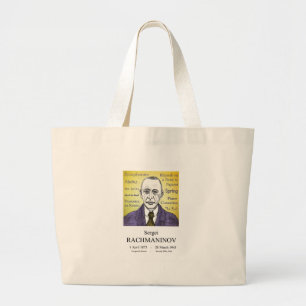 Rachmaninov Large Tote Bag