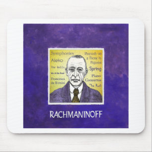Rachmaninov Mouse Pad