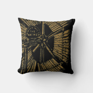 Racine Wind Mill Racine Wisconsin 1889 Cushion