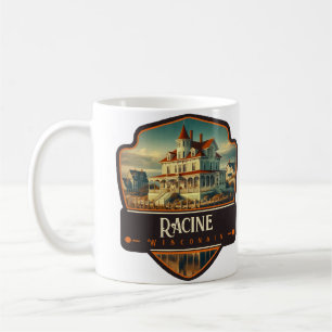 Racine, Wisconsin   Vintage Coffee Mug