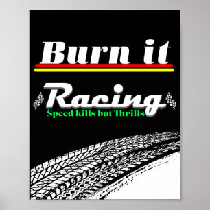 racing aesthetic design poster