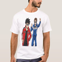 Racing Anime Style T-Shirt - Cool Streetwear 