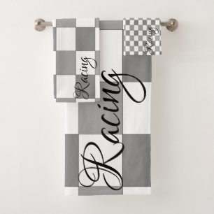 Racing Bath Towel Set