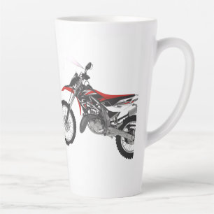 Racing Bike Art Latte Mug