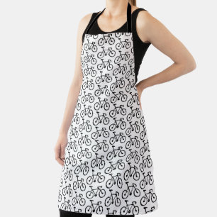 Racing Bike Lino Print Apron