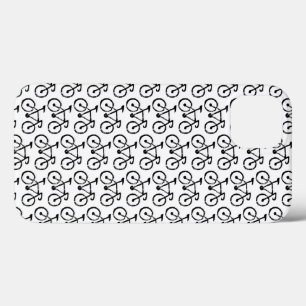 Racing Bike Lino Print iPhone / iPad case