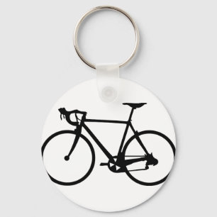 racing bike - racer bicycle key ring