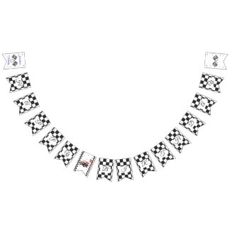 Racing Birthday Party | Fast One & Two fast Bunting