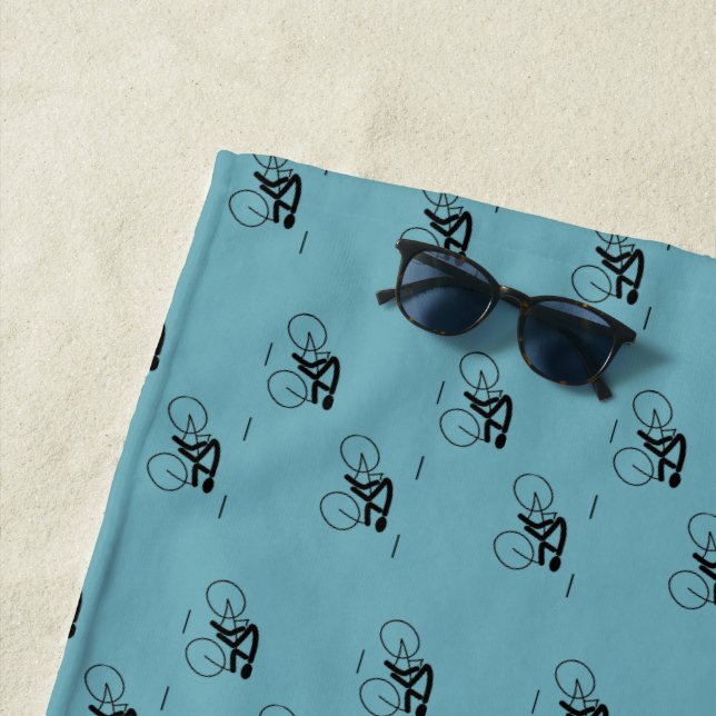 Racing buddies beach towel (In Situ)
