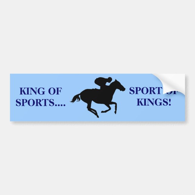 Racing Bumper Sticker (Front)