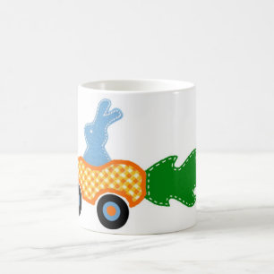 Racing Bunny Coffee Mug