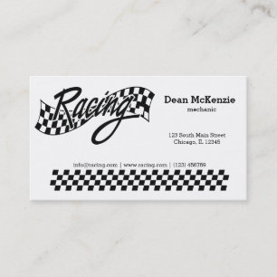 Racing Business Card
