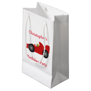 Racing Car Birthday Small Gift Bag