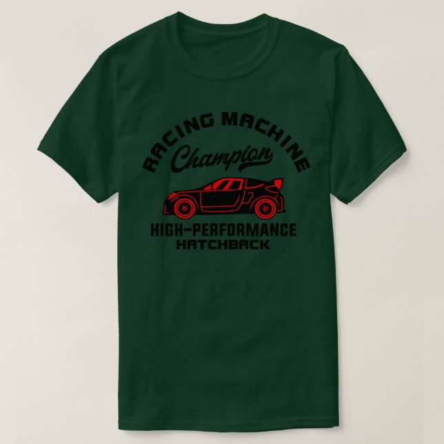 RACING CAR CHAMPION T-Shirt (Design Front)