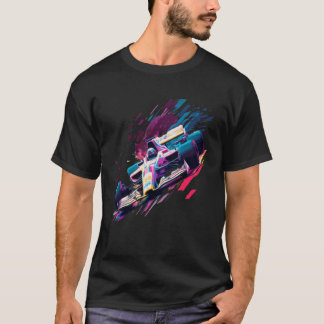 Racing Car for Mechanic Sports fan Speed Race  4 T-Shirt
