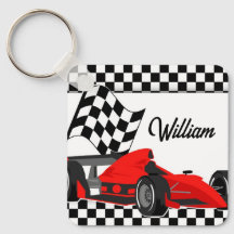 Racing Car Key Chain