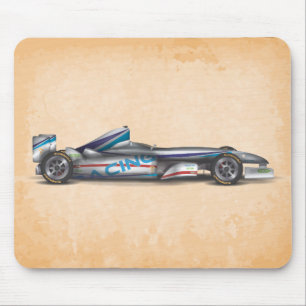 Racing Car Mouse Pad