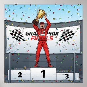 Racing Champion Poster