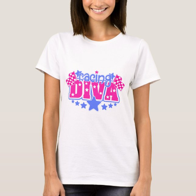 Racing Diva T-Shirt (Front)