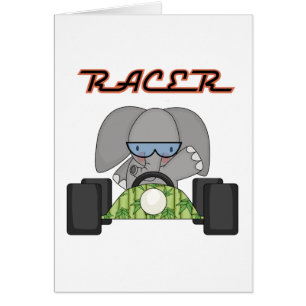 Racing Elephant T-shirts and Gifts