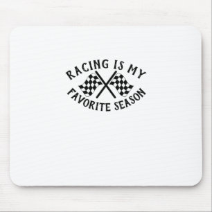 Racing Eye My Favourite Season Art Sticker  Mouse Pad