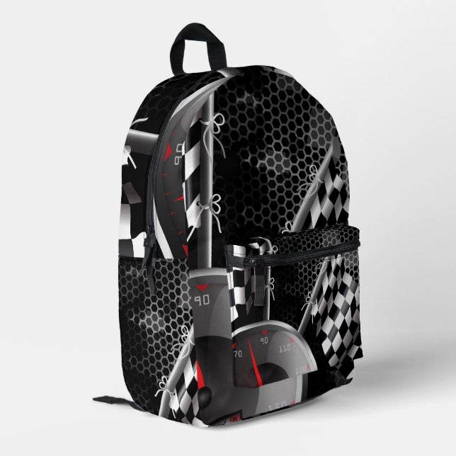 Racing Flag Backpack (Back Corner Left)