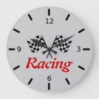 Racing Flags Bold Lettering