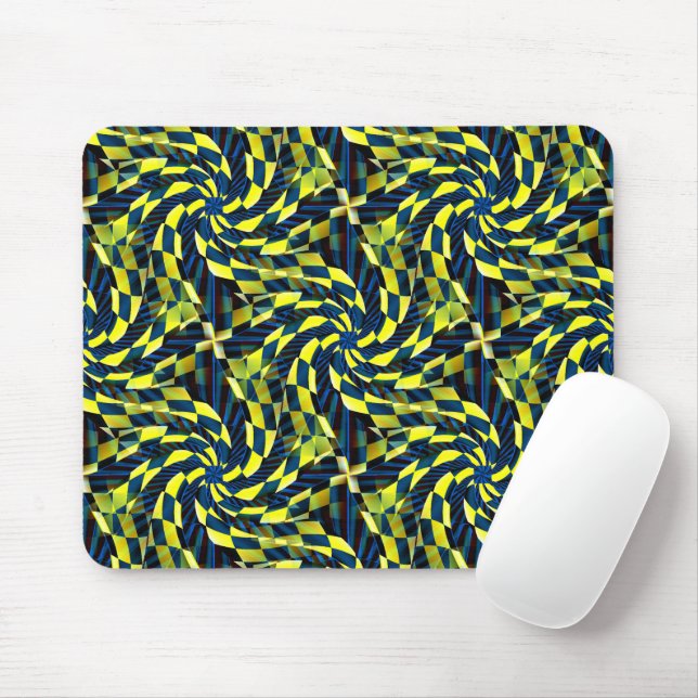 Racing Flags...... Mouse Pad (With Mouse)