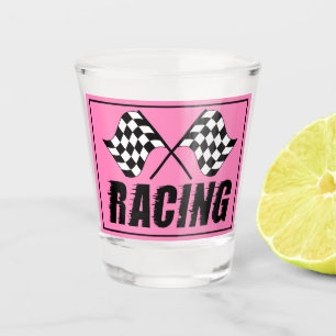 Racing Flags Shot Glass